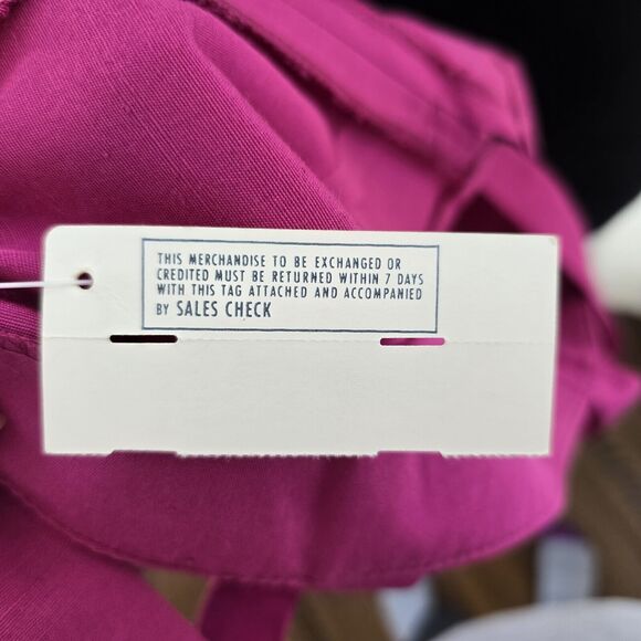 True Vintage Deadstock Hippie Crop Tank Top Union Made 70s 60s USA Hot Pink Chic - Picture 15 of 15